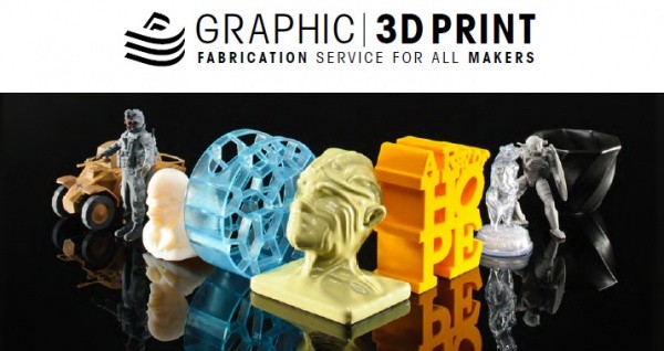 GRAPHIC 3D PRINT Fabrication Service for All Makers