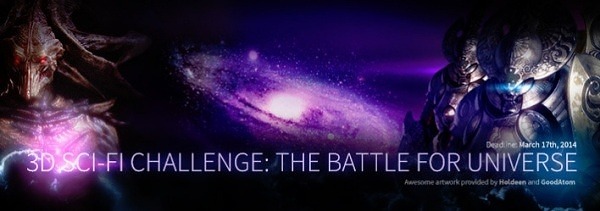 3D Sci-Fi Challenge The Battle for Universe