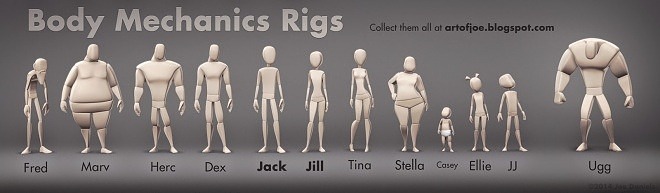 Body Mechanics Rigs