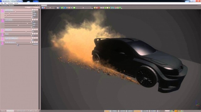 PopcornFX Car VFX sample - ゲーム用リアルタイムVFXソリューション「PopcornFX」のカーゲーム用エフェクト ...