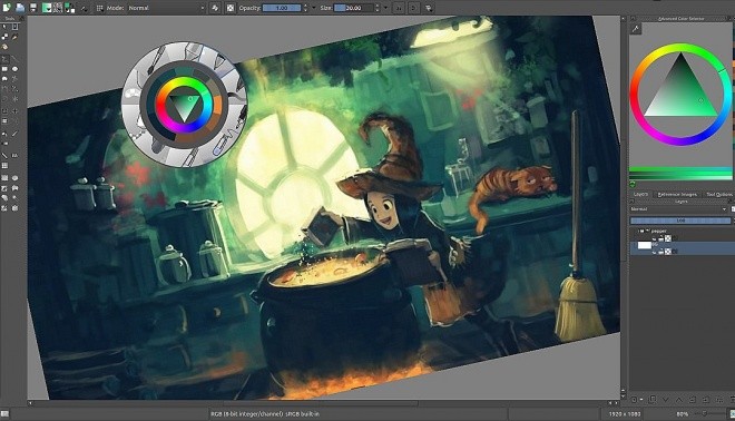 Krita 2 9 Beta2 全てのデジタルアーティストにオススメしたい無料 オープンソース 高機能なペイントソフト Win Mac Linux 日本語対応