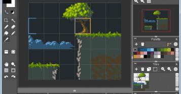 Pyxel Edit Gifアニメ書き出しも可能なスプライトシート タイル ピクセルアート ドット絵 作成ソフト Win Mac Linux