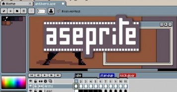 Aseprite v1.1.3 - ドット絵ペイント＆スプライトアニメーション制作が 