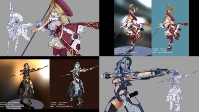 槍弓ヘルムドーラ＆祝福のメルディア - さくらもち氏による