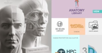 Anatomy Next - 人体資料の宝庫！アーティスト向け人体解剖学