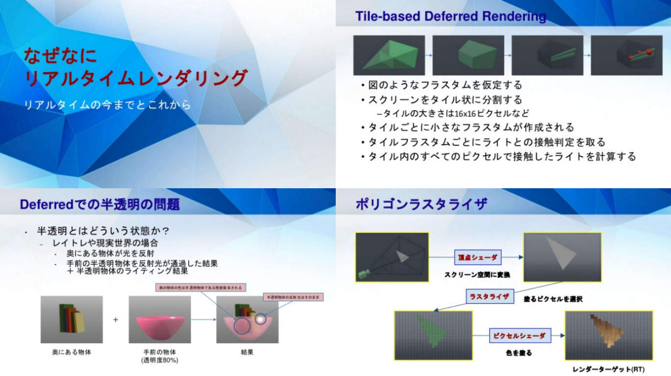 なぜなにリアルタイムレンダリング - 現行のリアルタイムレンダリング