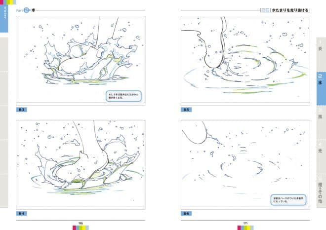 吉田流 アニメエフェクト作画 炎 水 風 光 煙などの基礎的なエフェクト作画を習得しよう