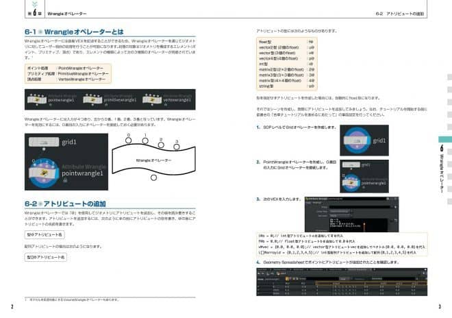 理論と実践で学ぶHoudini -SOP＆VEX編- 佐久間 修一氏著書！SideFX 