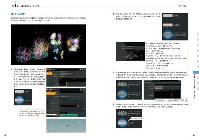 理論と実践で学ぶHoudini -SOP＆VEX編- 佐久間 修一氏著書！SideFX 