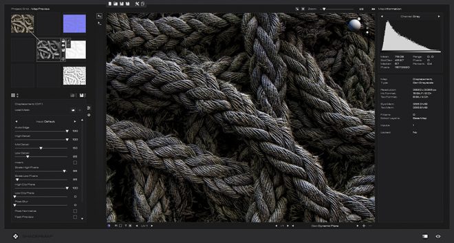 Shadermap 4 写真やモデルから各種テクスチャを生成 焼きこみ出来るツール 非商用向け無料版もあるよ