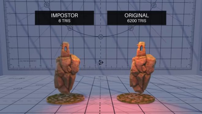 Amplify Impostors - ワンクリックで簡単にImpostorアセットが作れるUnityプラグインのプロモーション映像が公開！