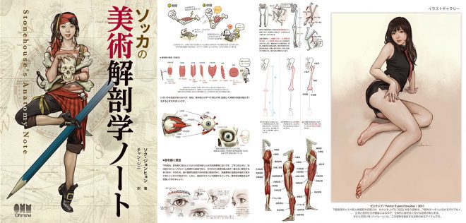 ソッカの美術解剖学ノート - 600ページ超え！韓国の有名漫画家である 