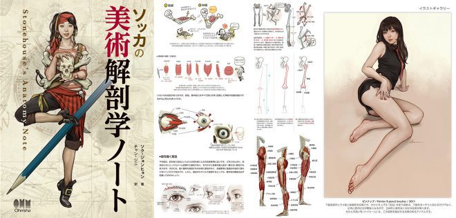 ソッカの美術解剖学ノート - 600ページ超え！韓国の有名漫画家である