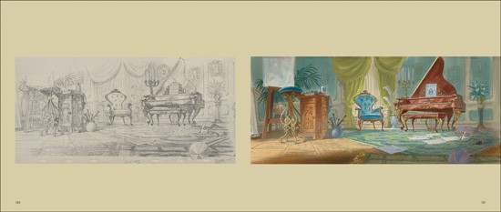 ディズニーアニメーション背景美術集 1928年 19年までの美しい背景美術400点超を収録した永久保存版アートブック