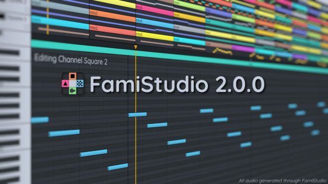 Fami Studio FamiStudio 2.0 - NES(ファミコン)風レトロサウンドを作成可能なオープンソースのミュージックエディタ新バージョン!無料 ...