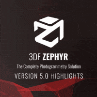 3DF Zephyr 5.0 - 定番フォトグラメトリ用ソフトウェア！処理速度が向上した大型アップデート！無料版もあるよ