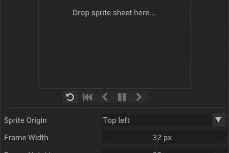 Sprite Viewer スプライトシートのアニメーションを手軽にプレビュー出来る無料ツール Win Linux