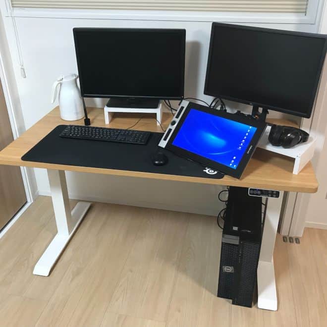 FLEXISPOT スタンディングデスク  EJ2  KARLBY カールビー改