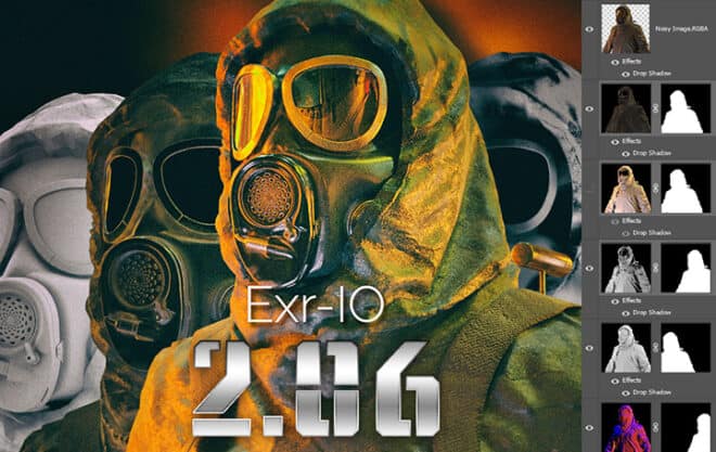 Exr-IO v2.06 - PhotoshopでOpenEXRファイルを効率的に読み書きが出来る無料プラグイン!多くの改善が施された ...