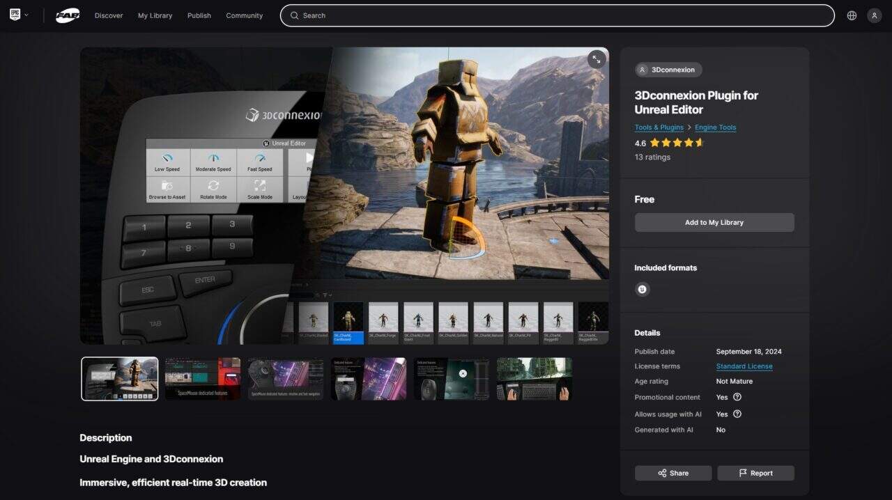 3Dconnexion 動画 編集