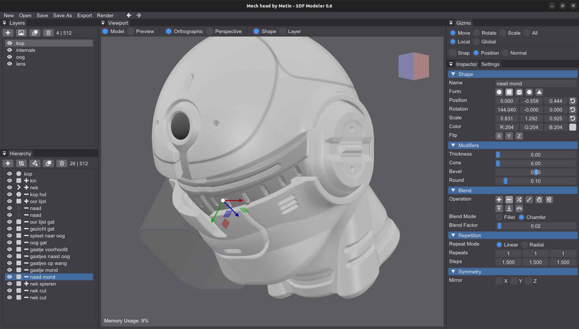 CARRARA 2 3Dモデリングソフトウェア ASCII.jp：ホロン、統合型3DCG